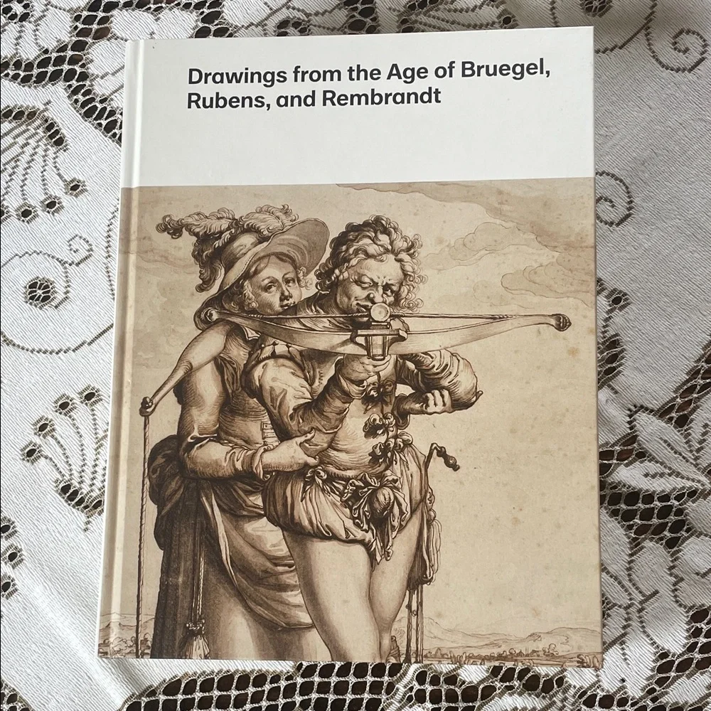 Hardcover- Drawings from the Age of Bruegel, Rubens, and Rembrandt Heavy New